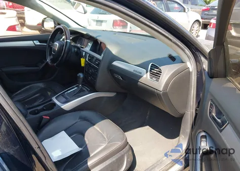 2009 Audi A4 2.0T Premium from USA, damaged, VIN WAULF78K59N052814